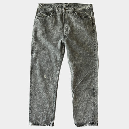 90's Levi's リーバイス 501-0686 ケミカルウォッシュ デニムパンツ ブラック(38×30)/A9146P-SO