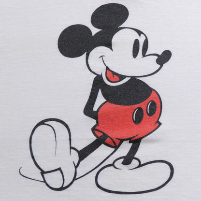 80's Mickey Mouse ringer Tシャツ (M)/A2792T-S