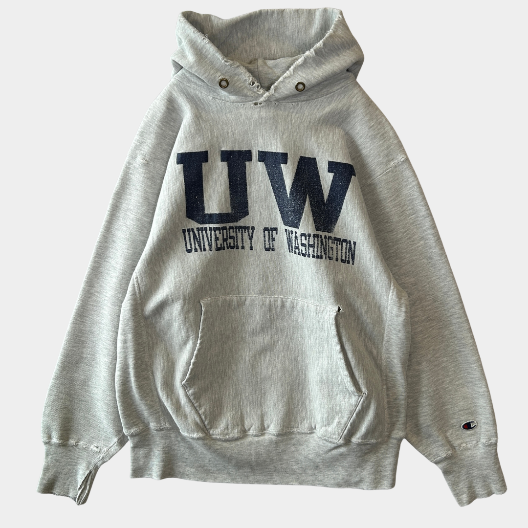 90's Champion Reverse Weave リバースウィーブ スウェットフーディー UW パーカー USA製(L)/A7541R-SO