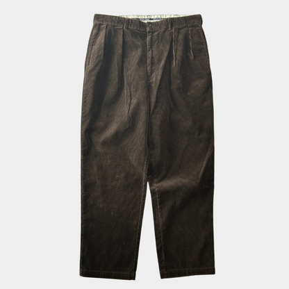 90's~ POLO GOLF corduroy classic golf pant ポロゴルフ コーデュロイ パンツ ブラウン (38 32)/A9112P-SO