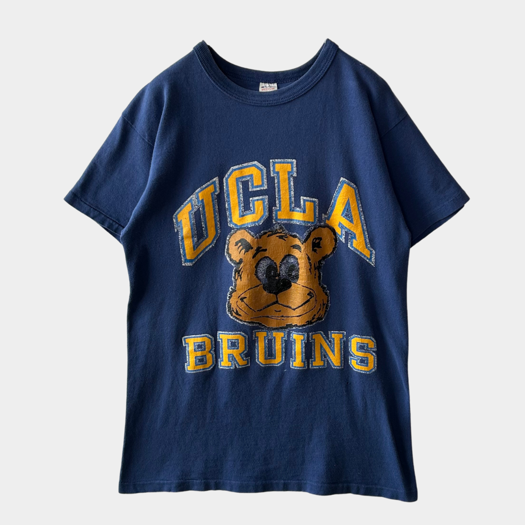 Vintage 80s Champion UCLA カレッジTシャツ XL 青黄 80's Champion UCLA BRUINS カレッジTシャツ (M)/A2046T-O – PAGE