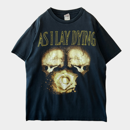 00's AS I LAY DYING アズ・アイ・レイ・ダイング アルバムジャケット バンドTシャツ 黒(L)/A7614T-SO
