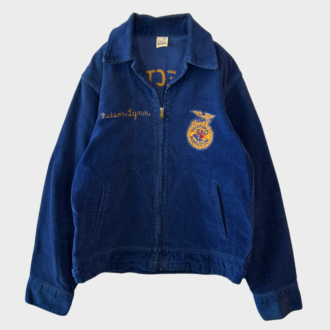 70's FFA ジャケット "Connecticut" 紺 (38)/A9562J-SO