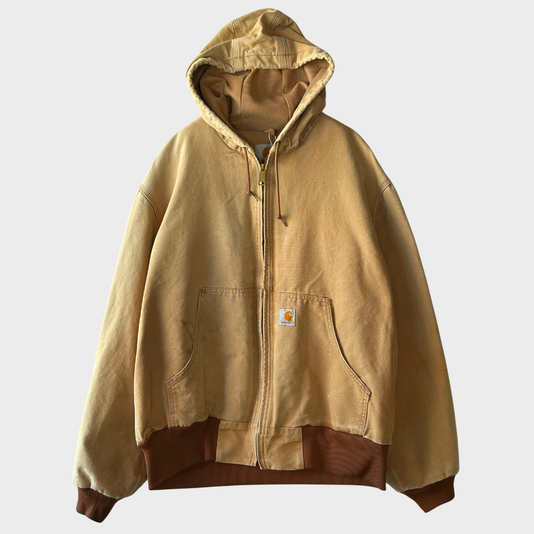 90's Carhartt カーハート アクティブジャケット ベージュ (L)/A8783J-SO