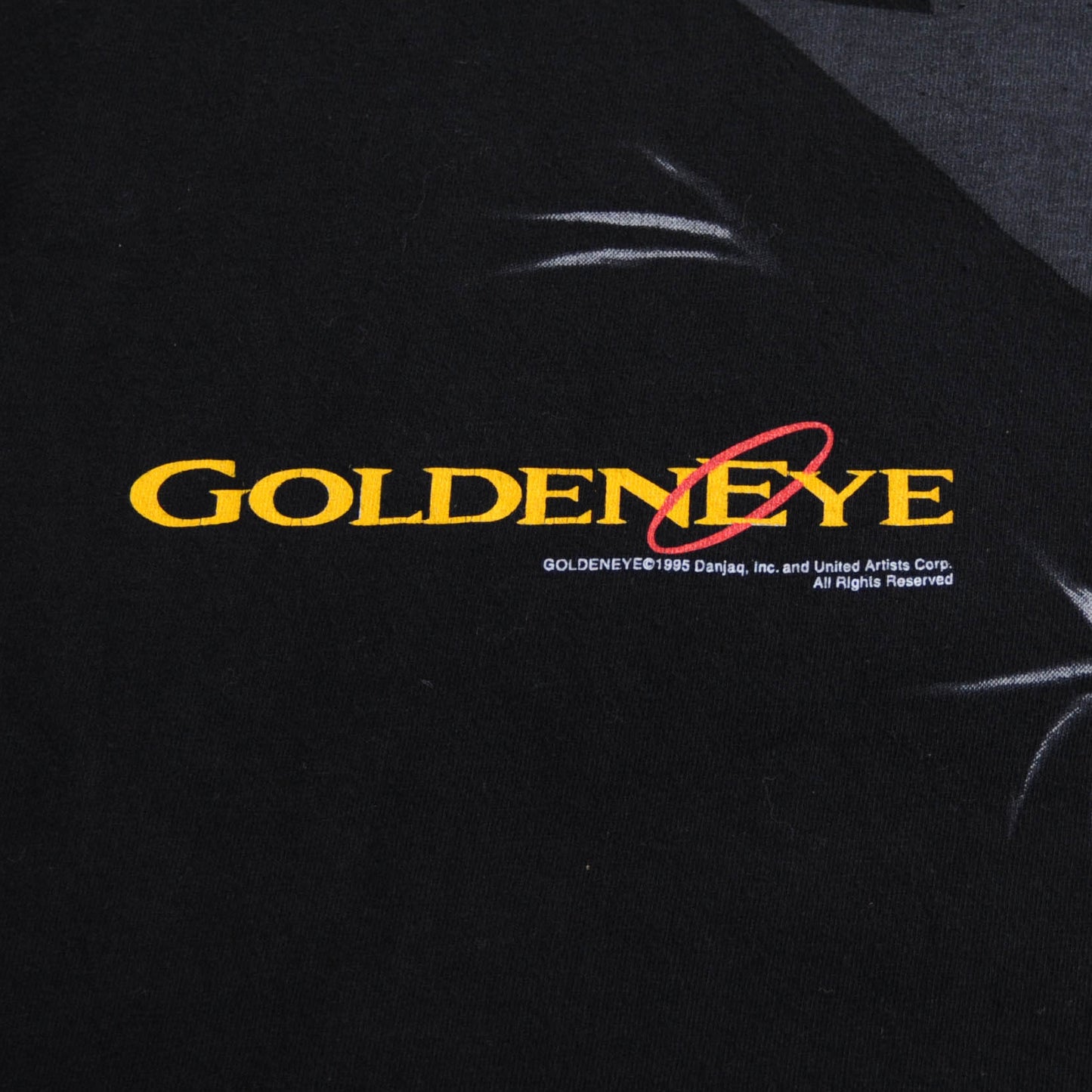 90's GOLDENE EYE ムービーTシャツ 黒 (XL)/A4011T-SO