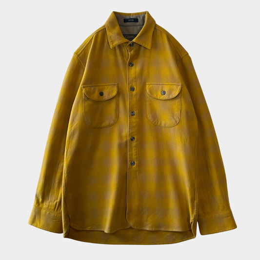 2013 Pendleton ペンドルトン オンブレチェックウールシャツ トーマス・ケイ コレクション マスタード(M)/C1474SH-SO