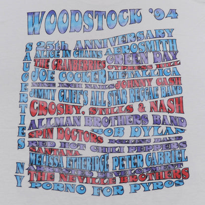 90's WoodStock '94 Tシャツ (XL)/A1744T-O