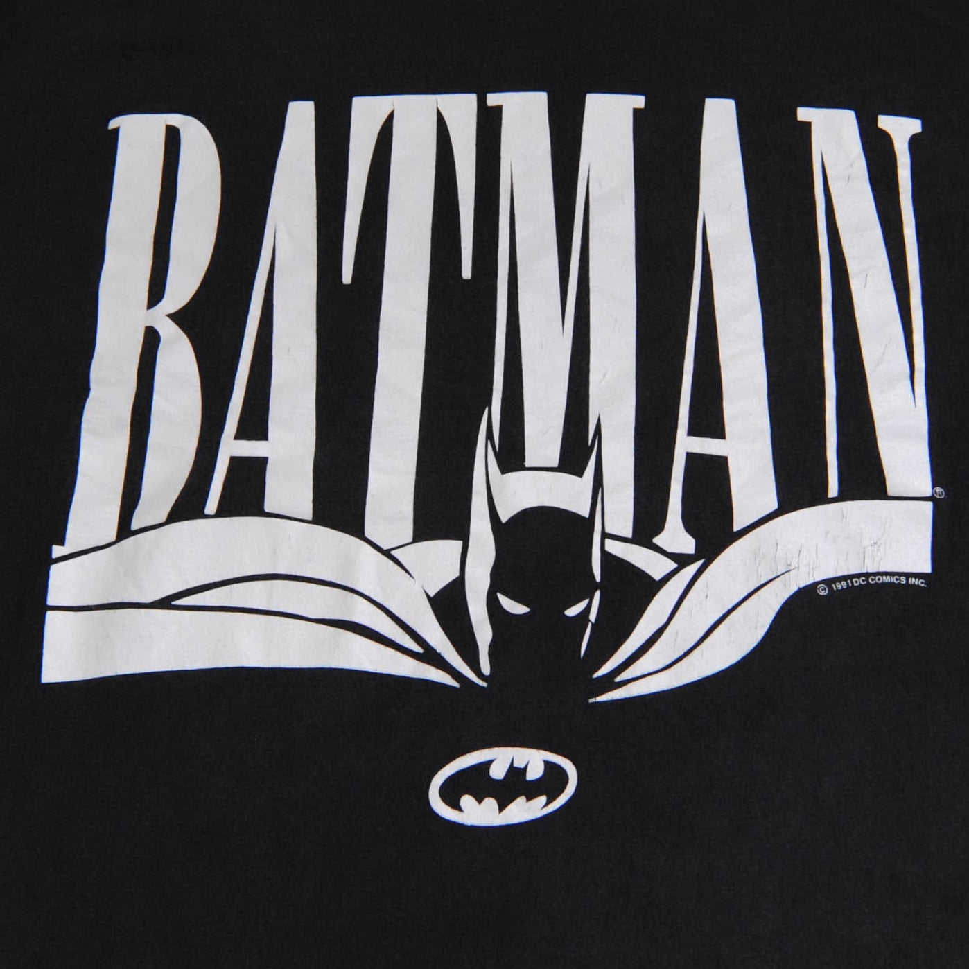 90's BATMAN DC COMICS INC キャラクターTシャツ 黒 (XL)/A2325T-SO