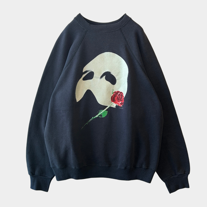 90's Tultex  The Phantom of The Opera オペラ座の怪人 ミュージカル プリントスウェット(XL)/A8929S-SO