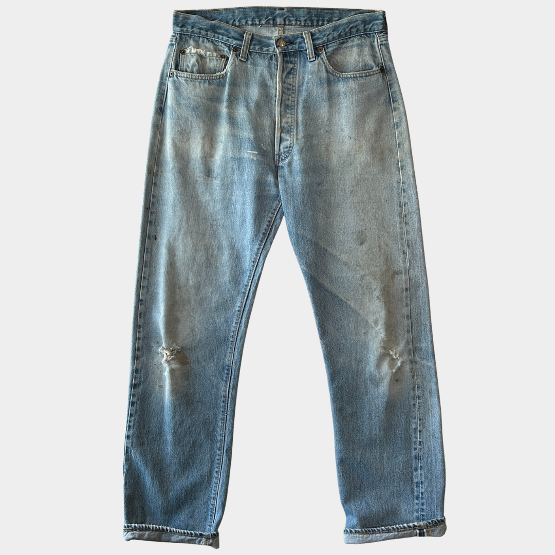 70's Levi's リーバイス 501 66後期 デニムパンツ 表記不明(実寸W33L32相当)/A6735P-SO