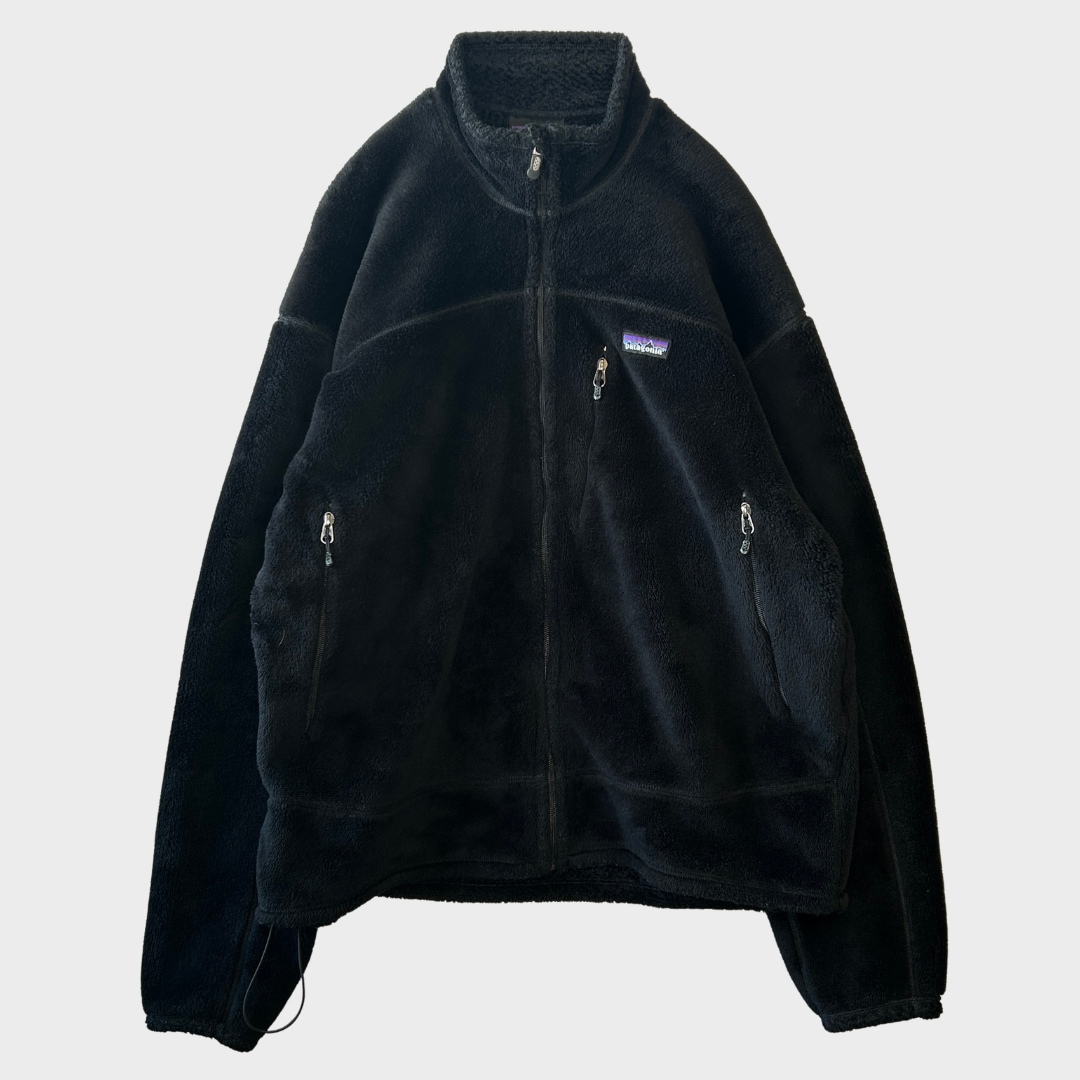 00's Patagonia パタゴニア R4 レギュレーター POLARTEC フリースジャケット ブラック (XL)/C0076O-SO