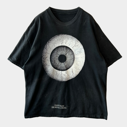 00's Fantômas ファントマ 3rdアルバム"Delìrium Còrdia"Tシャツ 黒/A7263T-SO