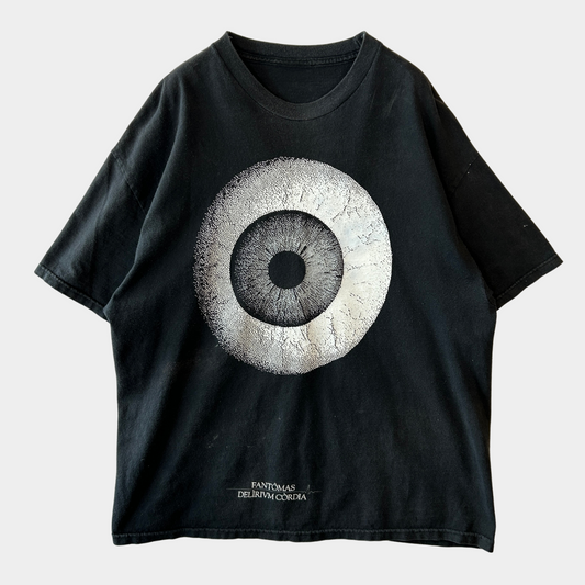 00's Fantômas ファントマ 3rdアルバム"Delìrium Còrdia"Tシャツ 黒/A7263T-SO
