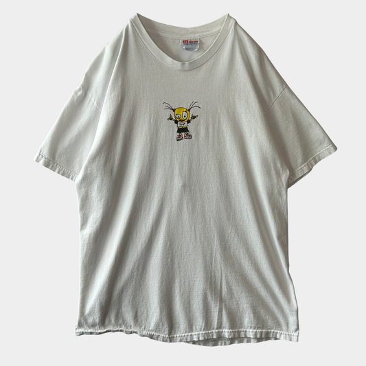 00's Weezer ウィーザー バンドTシャツ 白 Hanes(L)/C0972T-SO