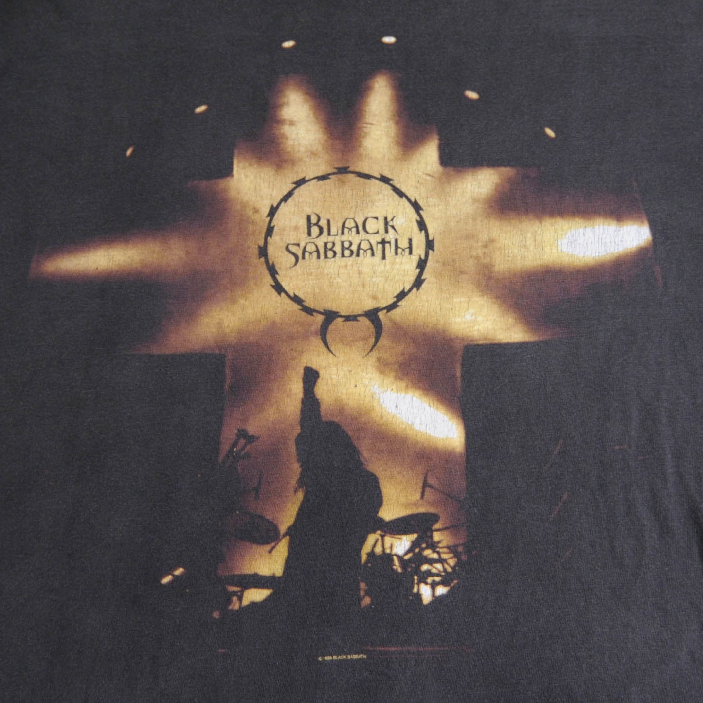 90's Black Sabbath バンドTシャツ 黒(L)/A3583T-SO