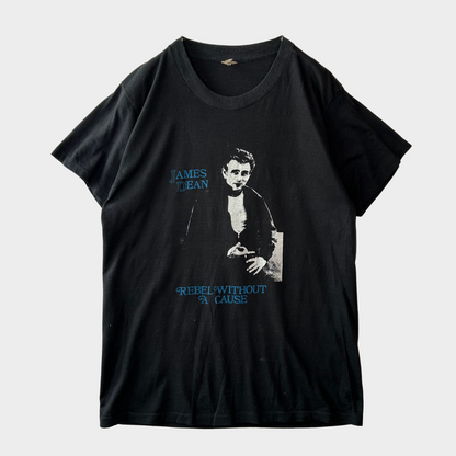 80's JAMES DEAN "REBEL WITHOUT A CAUSE" [理由なき反抗] Tシャツ (L)/A6997T-SO