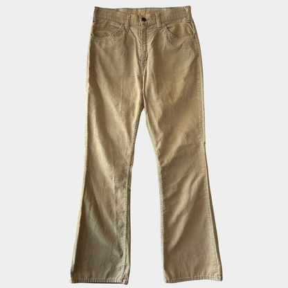 70's Levi's リーバイス 646 コーデュロイパンツ フレアパンツ ベージュ/C1427P-SO