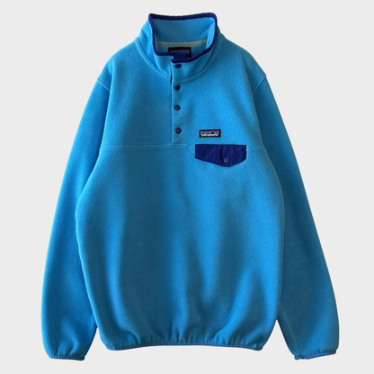 2015 (SP15) Patagonia パタゴニア シンチラ スナップT フリース 水色 (Women's M )/C0100F-SO