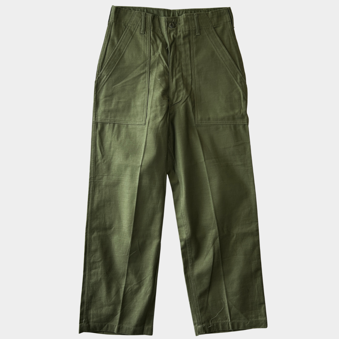 60's U.S.ARMY OG-107 Utility Pants ベイカーパンツ 米軍 ミリタリー グッドコンディション(30×29)/A7135P-SO