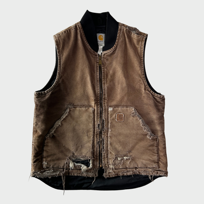 00's Carhartt カーハート ダックベスト V02 DKB ワークベスト(M)/B4127V-SO
