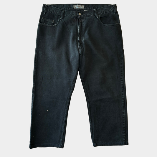 00's Levi's Silver Tab シルバータブ"Loose Fit" デニムパンツ 黒(38×30)/B2605