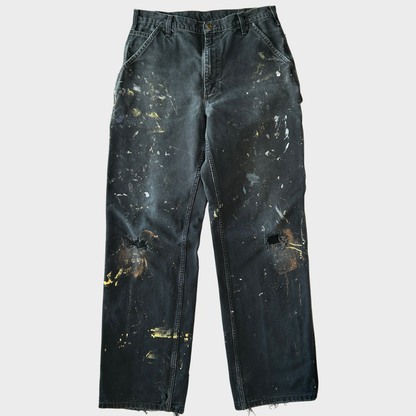 00's Carhartt カーハート ペインターパンツ 黒 (33 34)/A8934P-SO