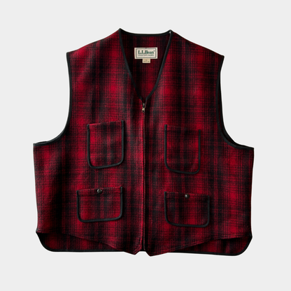 80's L.L.Bean エルエルビーン ウールハンティングベスト USA製 (XL)/C0061V-SO