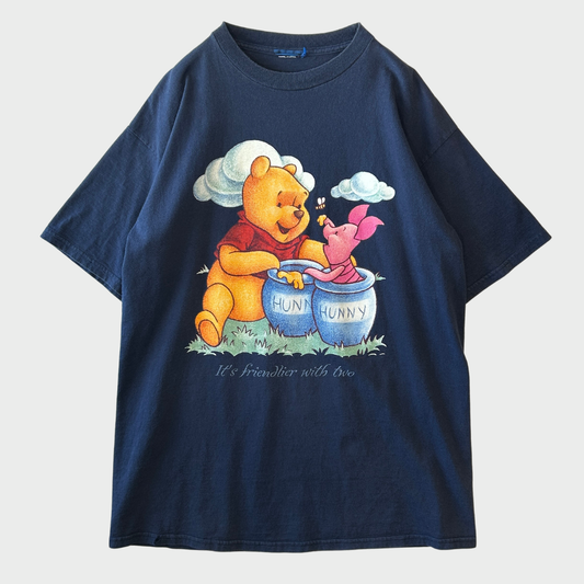 90's Disney Pooh "くまのプーさん" tシャツ/C0501T