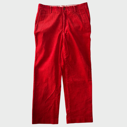 00's Ralph Lauren ラルフローレン コーデュロイパンツ 赤 (W33/30) /A9638P-SO