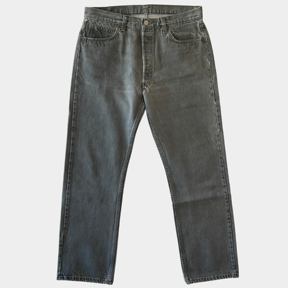 80's Levi's 501-0568 先染め ブラックデニム USA製 表記W36L30/A9143P-SO