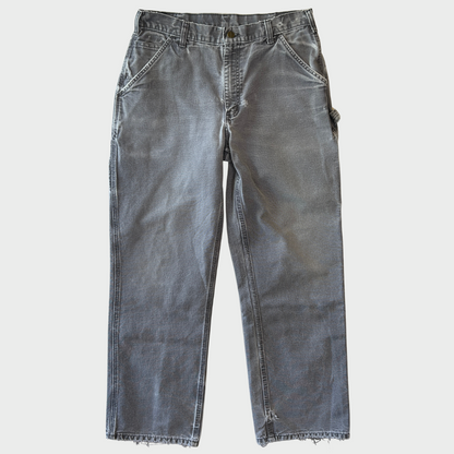 00's Carhartt カーハート ペインターパンツ グレー (34×32)/B1021P-SO