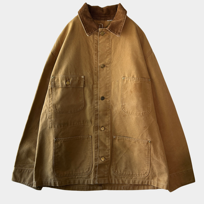 90's~ Carhartt カーハート チョアコート ベージュ (サイズ不明)/C1491J-SO