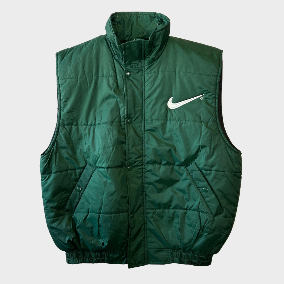 90'~00's Sierra Pacific NIKE ナイロンベスト ブート (L)/B0520V-SO