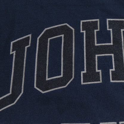 90's Champion JOHNS HOPKINS ガレッジTシャツ 紺 (XL)/A3822T-SO