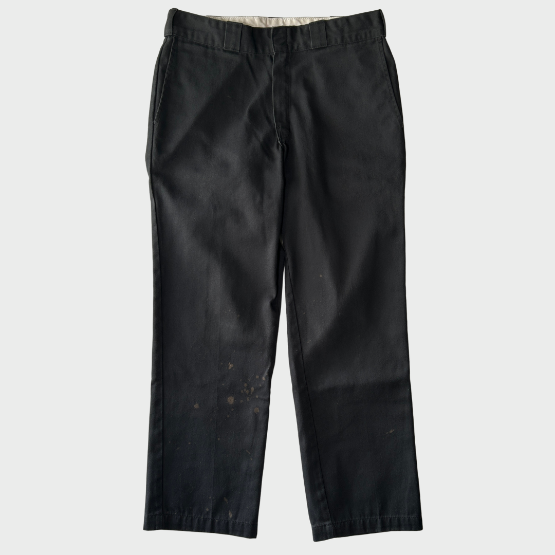 00's Dickies 874 ディッキーズ チノパン ワークパンツ 黒 (34×30)/B4007P-SO