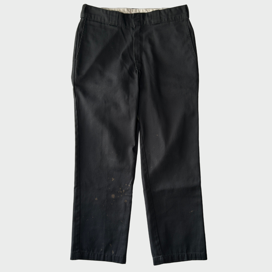 00's Dickies 874 ディッキーズ チノパン ワークパンツ 黒 (34×30)/B4007P-SO