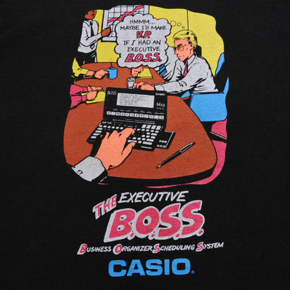 90's CASIO "BOSS" Tシャツ (XL)/A2766T-S