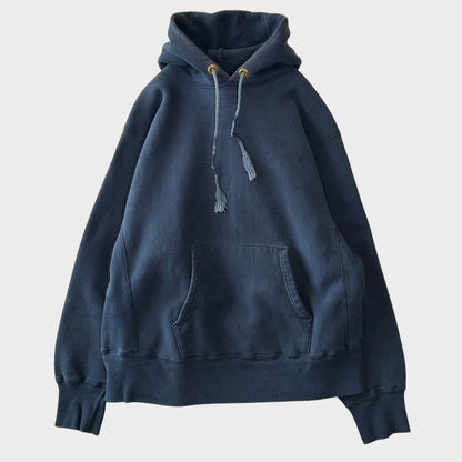 80's Champion チャンピオン Reverse Weave リバースウィーブ 目無しスウェットフーディー パーカー ネイビー (M) /A5880R-SO