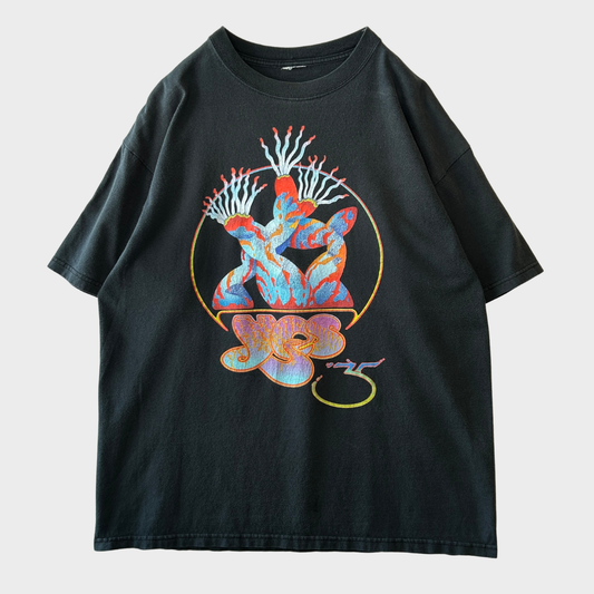 00's Yes 2004 ３５周年ツアーTシャツ ブラック (サイズ不明) /C3557T-SO
