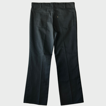 80's Levi's 517 sta-prest リーバイス スタプレ パンツ 黒 (38×30)/A8363P-SO