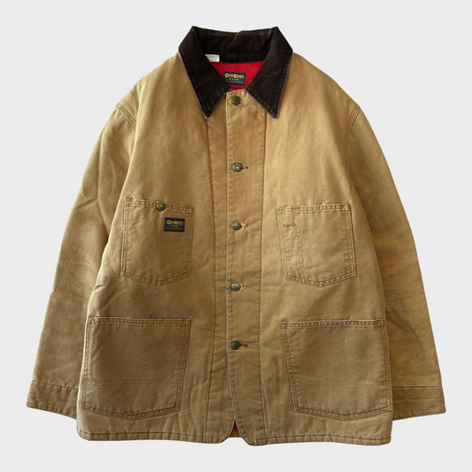 90's OSH KOSH coverall ダック カバーオール チョア ジャケット (42)/A8299J-SO