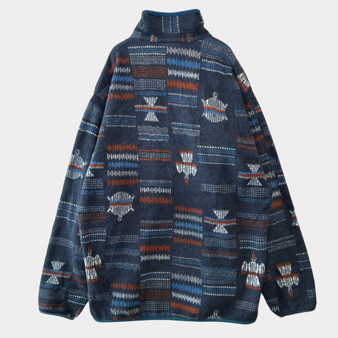 00's  Patagonia パタゴニア River Trive スナップT ライトウェイト フリース(M)/A8758F-SO