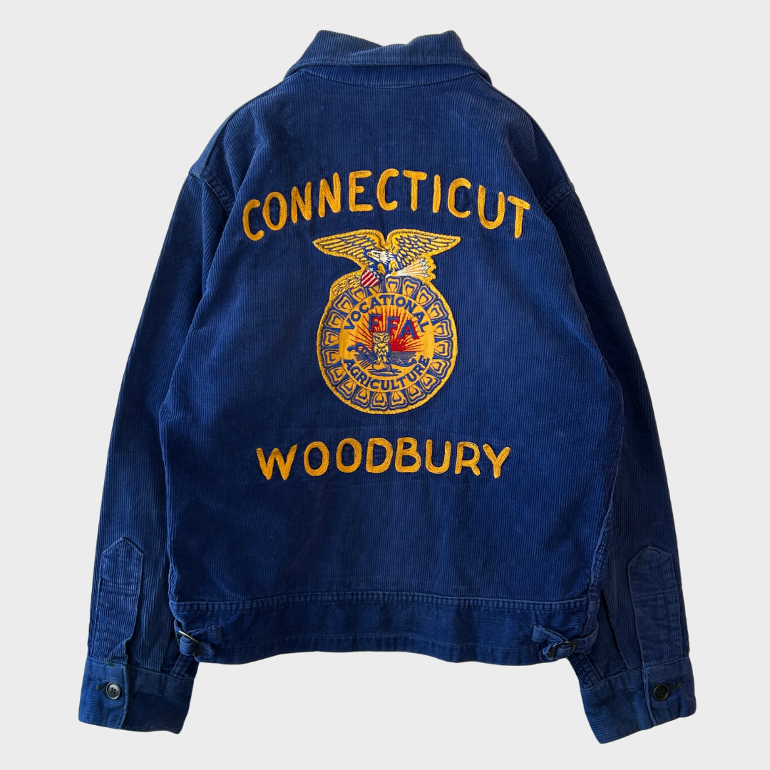 70's FFA ジャケット "Connecticut" 紺 (38)/A9562J-SO
