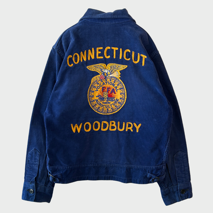 70's FFA ジャケット "Connecticut" 紺 (38)/A9562J-SO