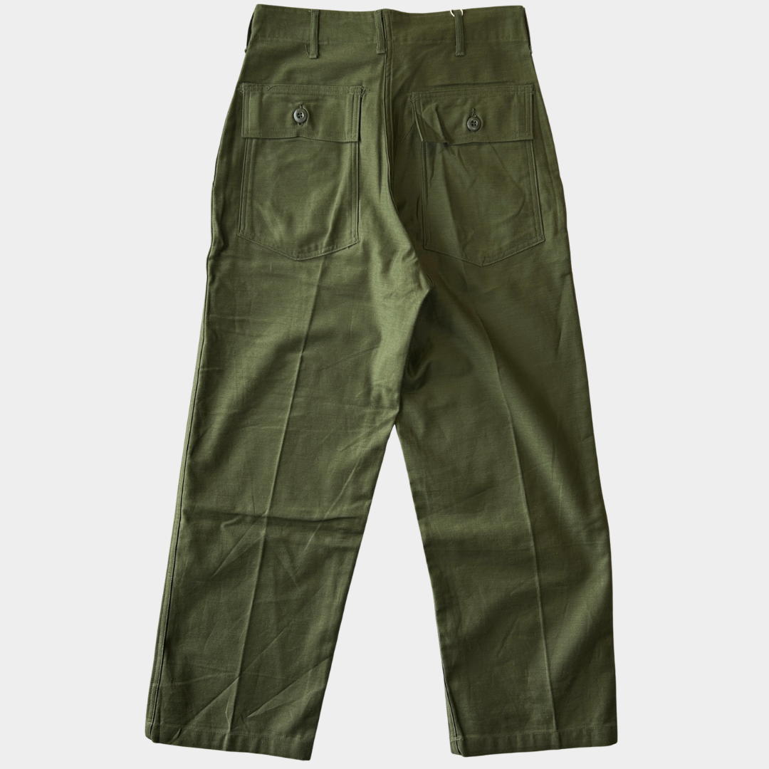 60's U.S.ARMY OG-107 Utility Pants ベイカーパンツ 米軍 ミリタリー グッドコンディション(30×29)/A7135P-SO