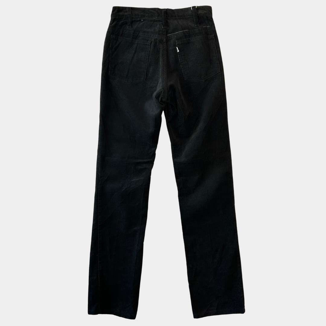 87' Levi's リーバイス 519-1558 コーデュロイパンツ ブラック(29×32)/A0392P-SO
