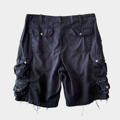 Polo by Ralph Lauren ラルフローレン コットン カーゴショーツ ハーフパンツ 製品染め ネイビー(34)/C1037P-SO