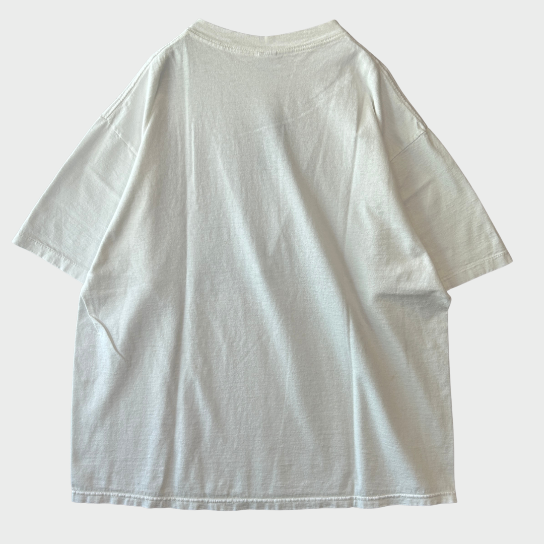 90's SOFFE SHIRTS "ヨハン・セバスチャン・バッハ" Tシャツ 白(XL)/B3509T-SO