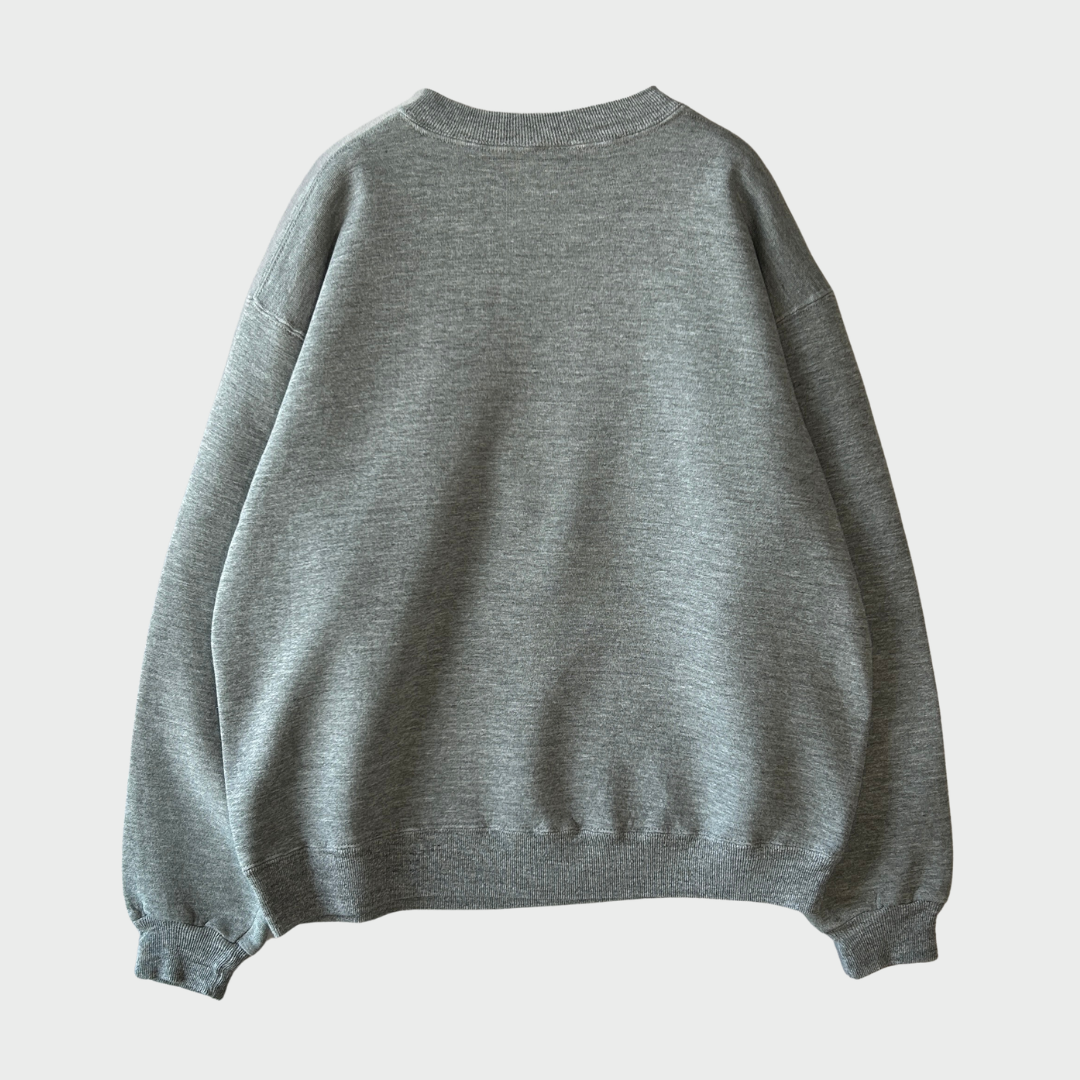 80's Russell Athletic ラッセル スウェット "GEORGE TOWN" チャコールグレー (L)/A9571S-SO