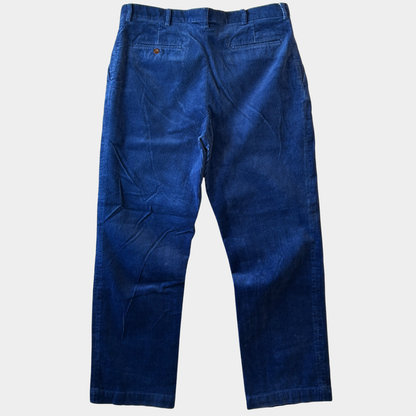 POLO GOLF ラルフローレン 太畝 コーデュロイパンツ ブルー(36×32)/A9640P-SO